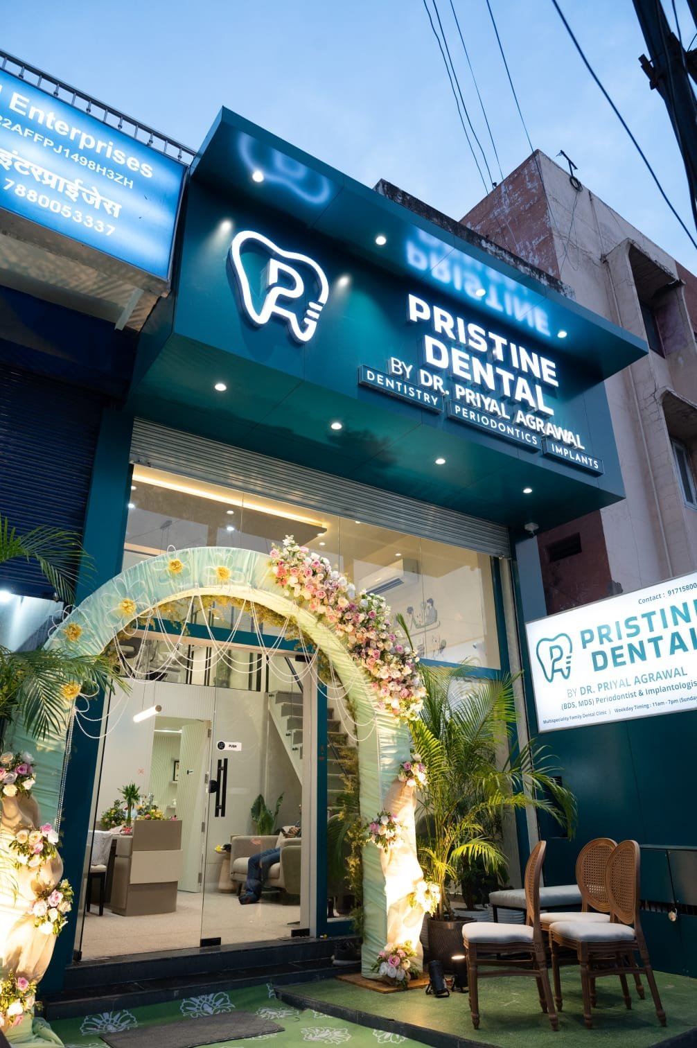 Surgical dental consultation at Pristine Dental