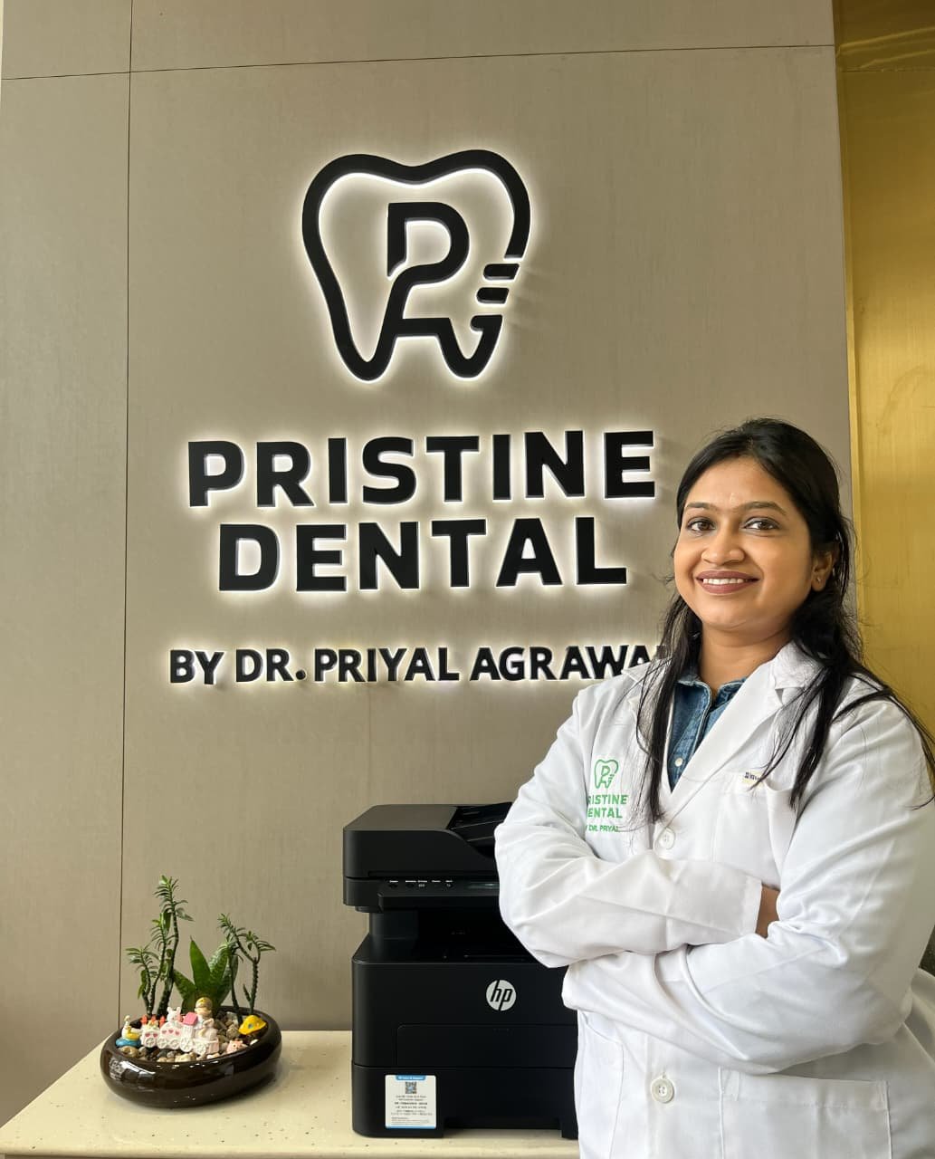 Dr. Priyal Agrawal, Periodontist and Implantologist at Pristine Dental in Raipur