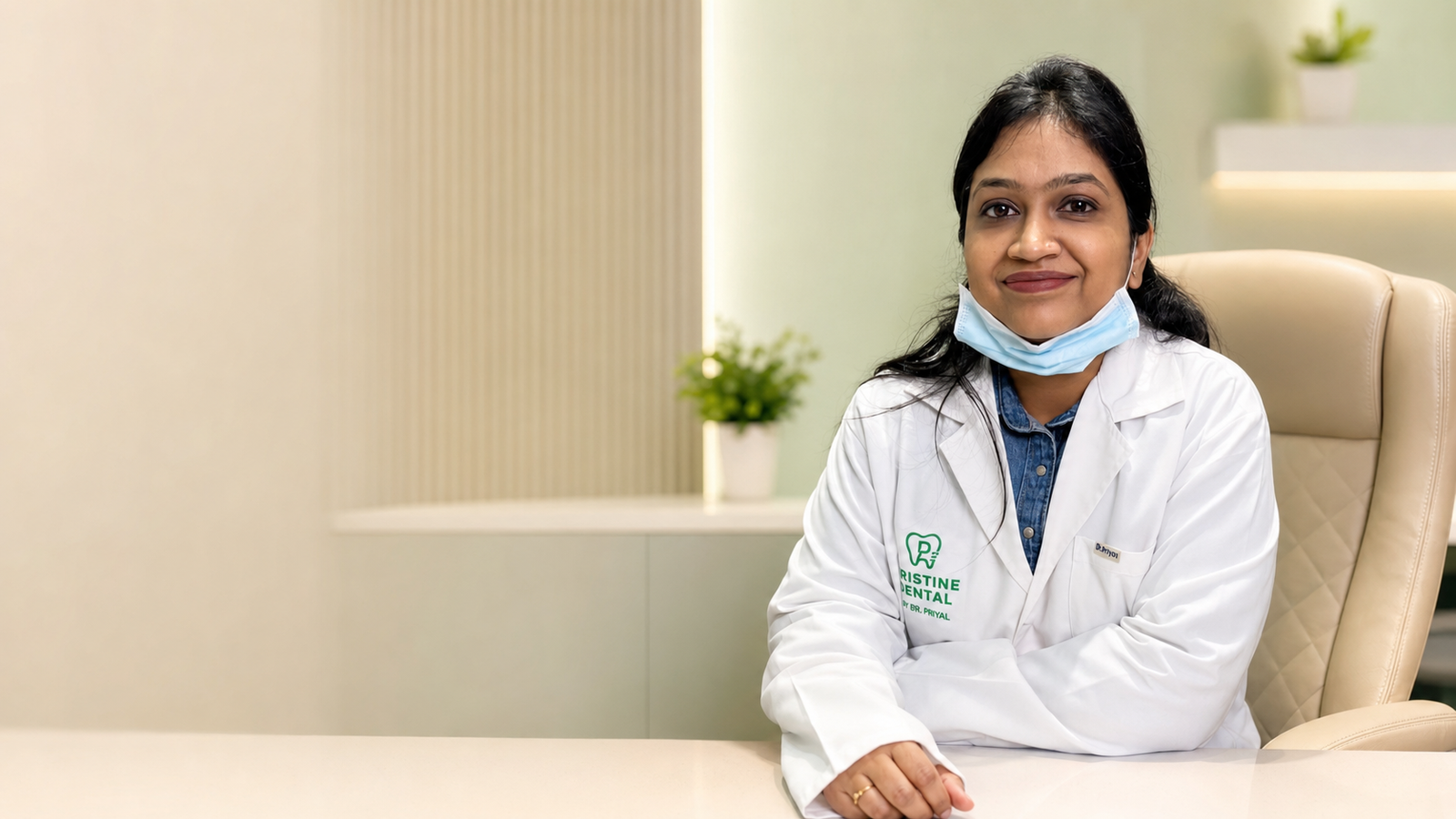 Dr. Priyal Agrawal at Pristine Dental in Raipur