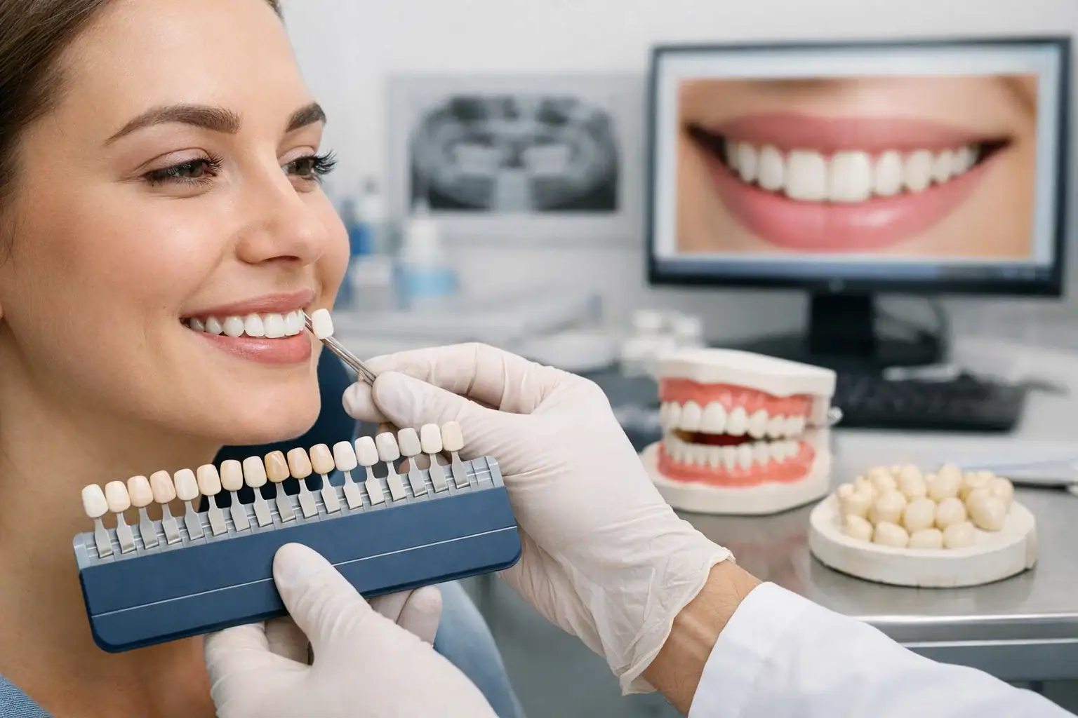 Cosmetic and aesthetic dentistry at Pristine Dental Raipur