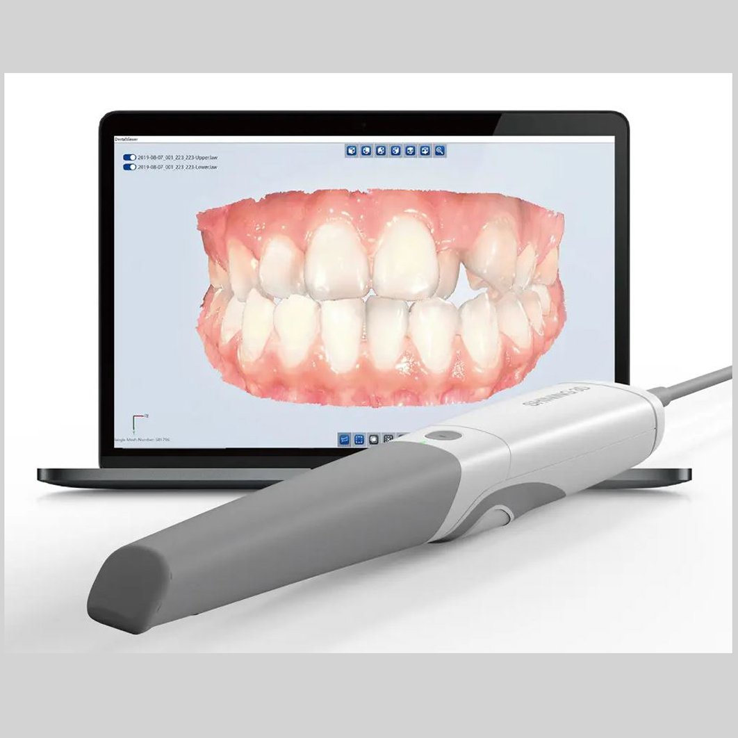 Dentist conducting a dental examination